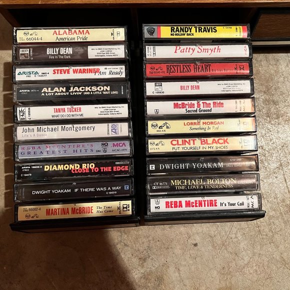 80's/90's Vintage Cassette Tapes - Collection of 20 - Picture 2 of 2